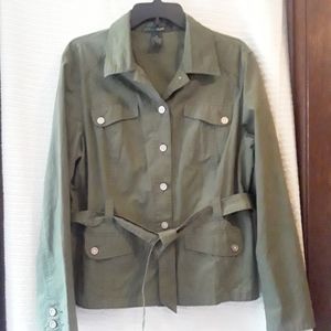 French Cuff XL Safari Style Jacket/Blazer